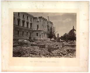 De nieuwe hoofdstad, Columbia, S.C., foto van de natuur door G.N. Barnard